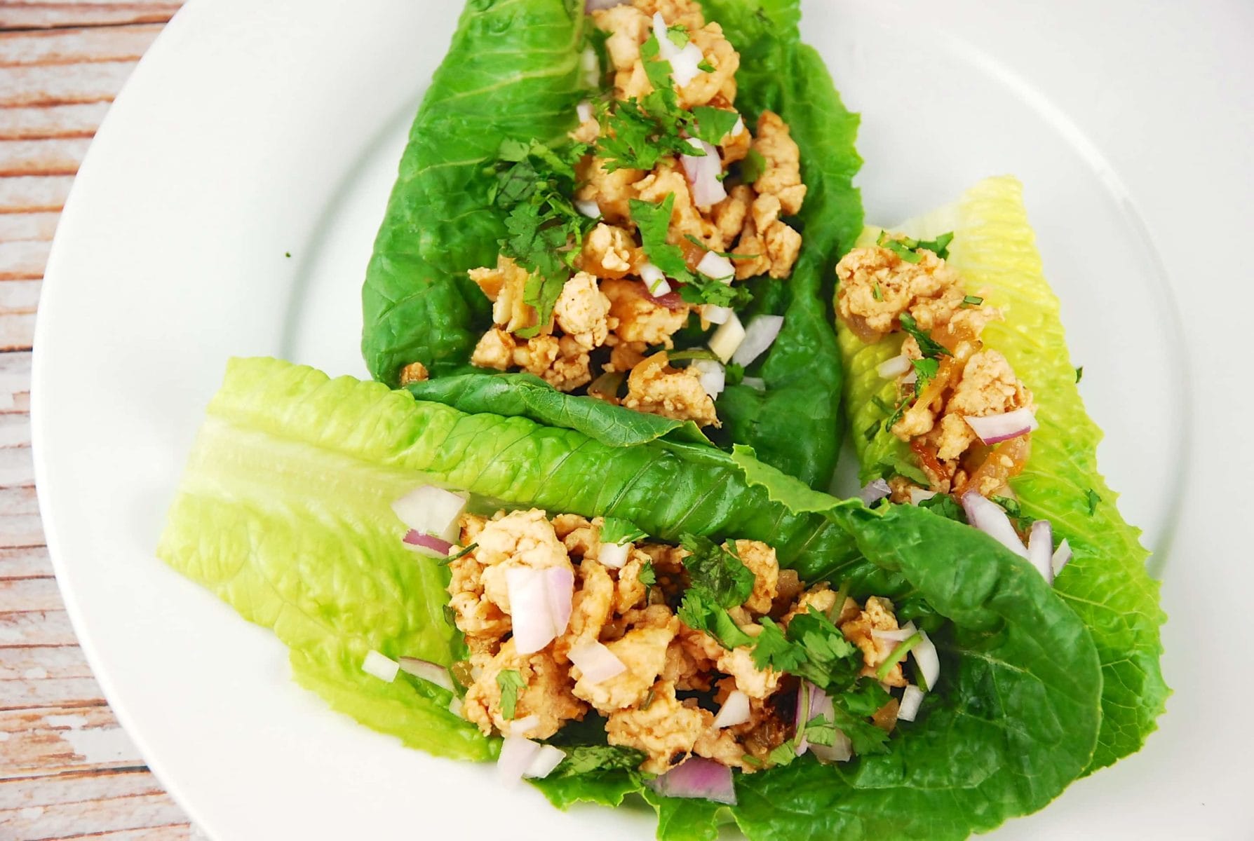 Thai Chicken Lettuce Cups Recipe 5 Points LaaLoosh
