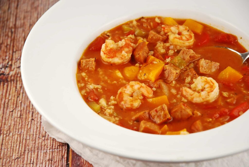 healthy jambalya