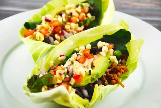 chicken tacos with lettuce shell 675x453 1