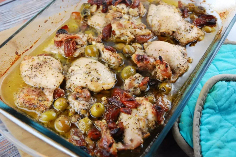 olive and apricot chicken