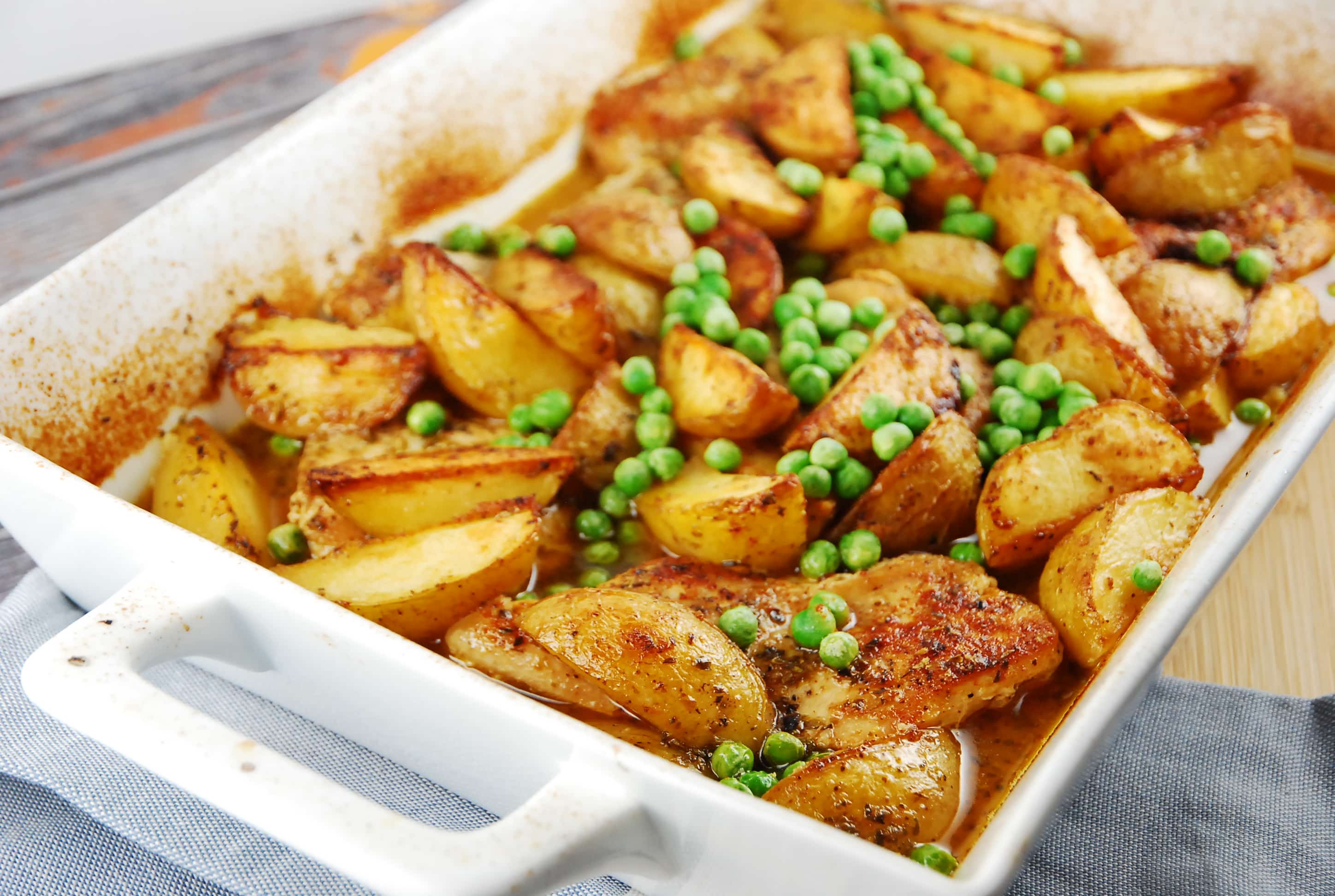 Chicken Vesuvio Recipe 7 Smart Points LaaLoosh