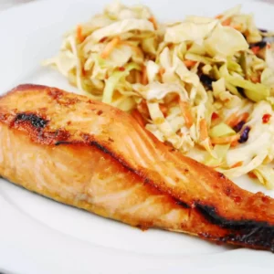 broiled miso salmon