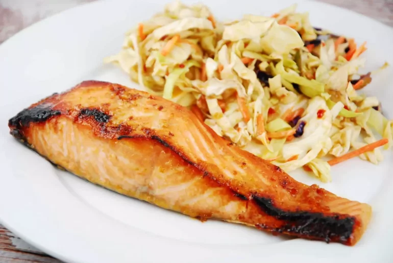 broiled miso salmon