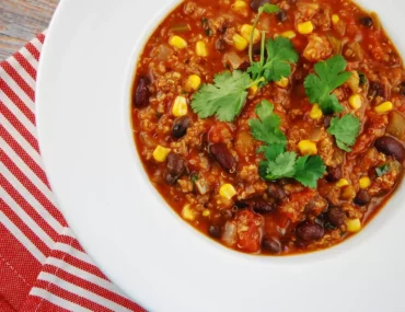 vegan quinoa chili