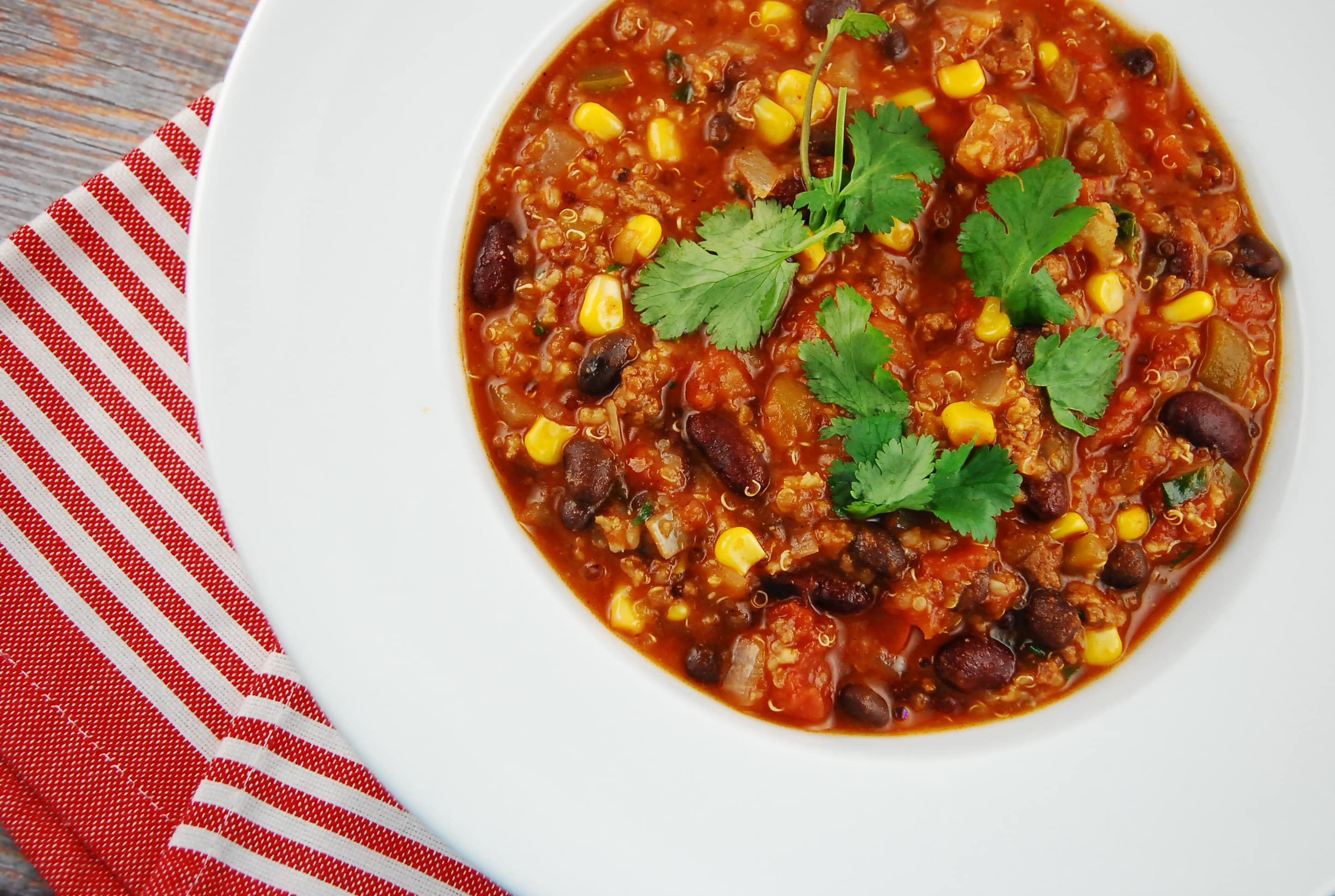 Vegan Quinoa Chili Recipe 8 Smart Points LaaLoosh