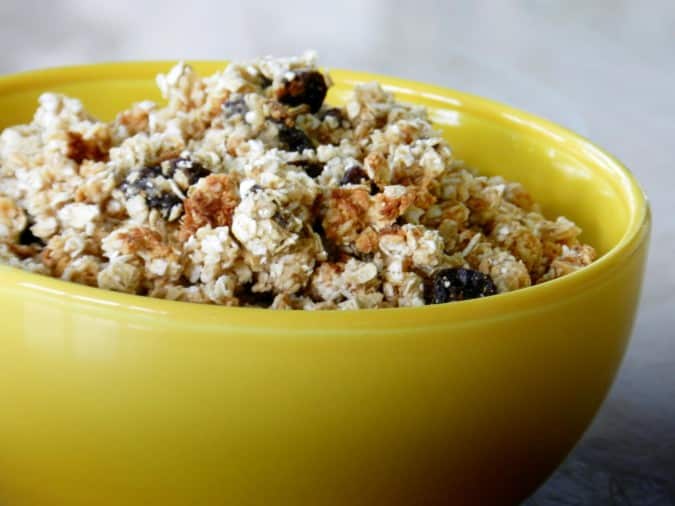 Granola with Raisins