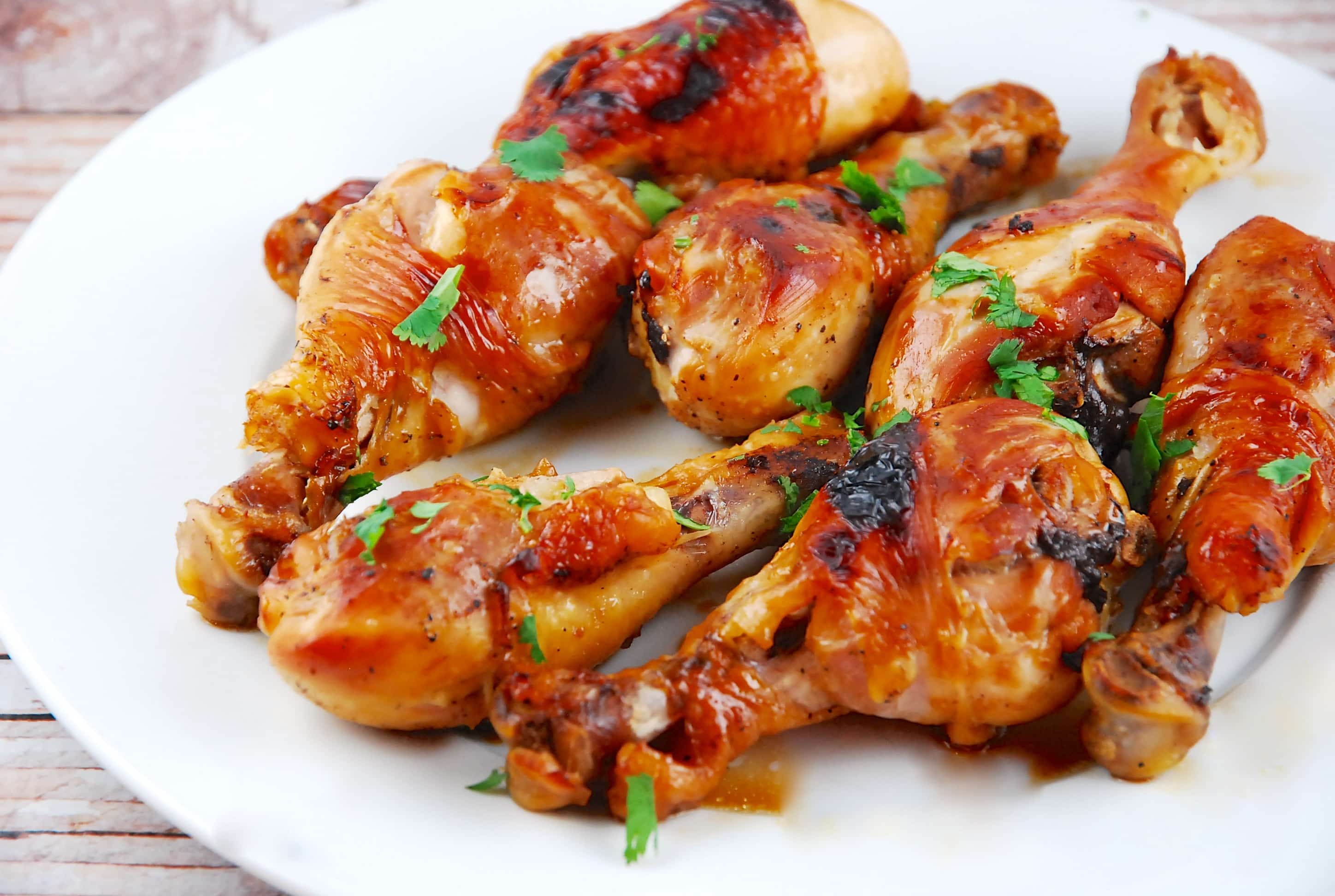 Honey Soy Chicken Drumsticks Recipe - 7 Smart Points | LaaLoosh