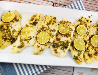 cilantro lime baked sole