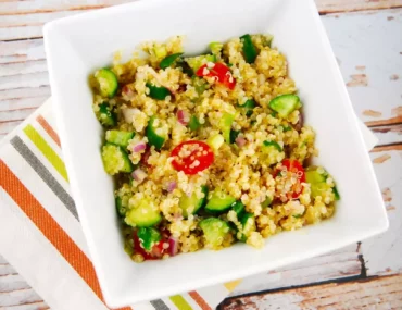 quinoa cucumber tomato salad