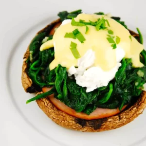 portobello eggs benedict