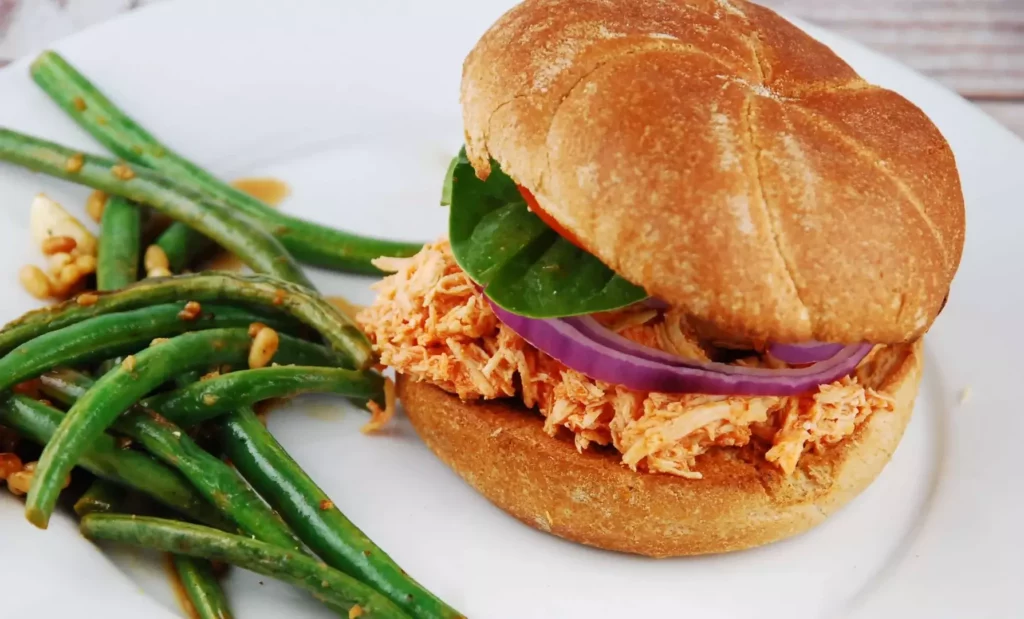 crock pot buffalo chicken sandwich