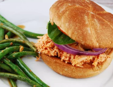 crock pot buffalo chicken sandwich