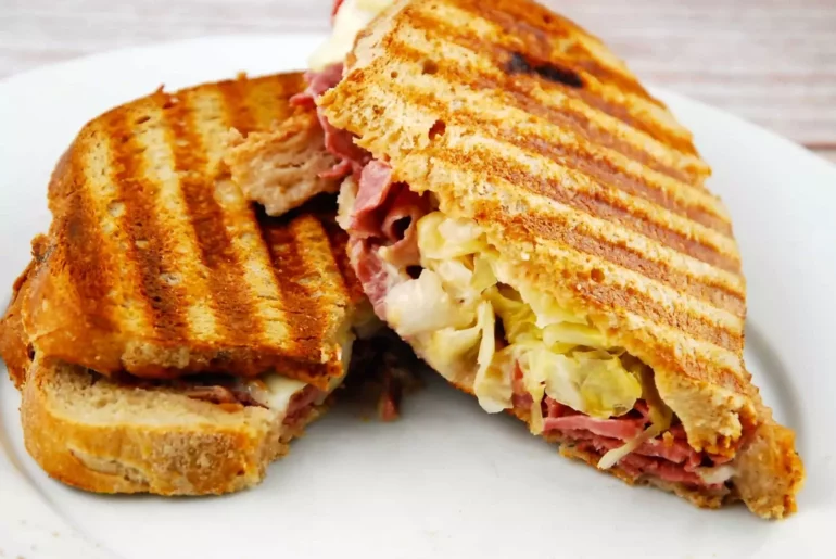 grilled reuben sandwich