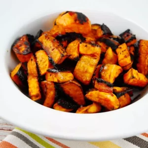 balsamic roasted sweet potatoes