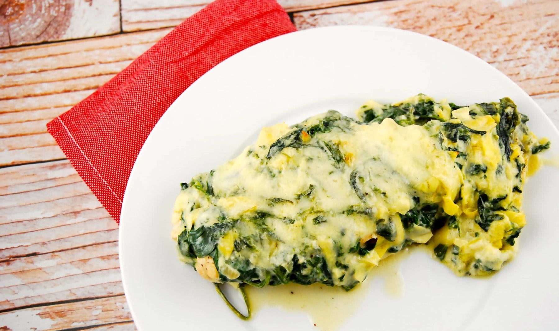 Spinach Artichoke Chicken Breasts Recipe LaaLoosh