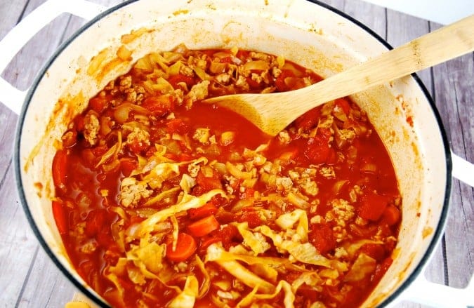 Stuffed Cabbage Soup 