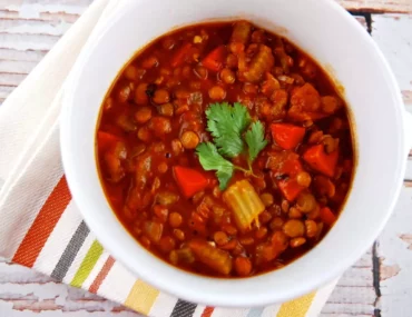 winter lentil soup