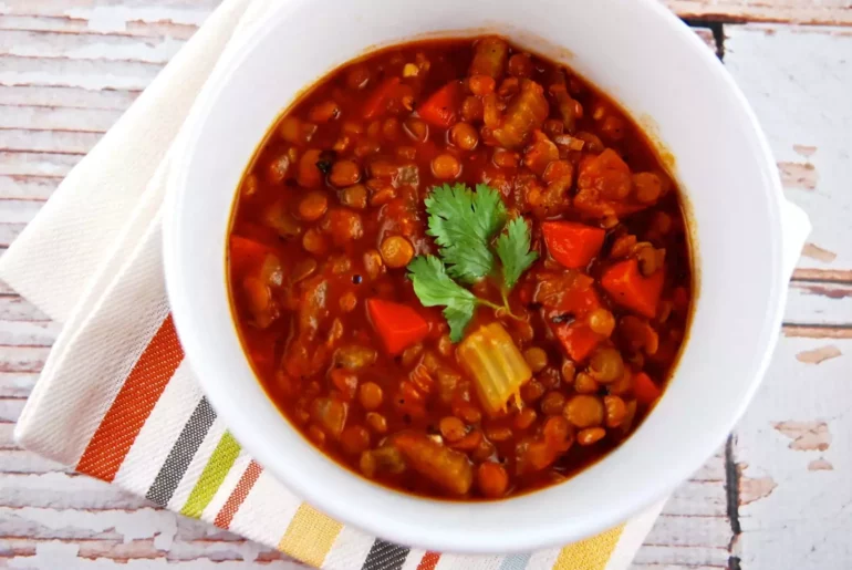 winter lentil soup