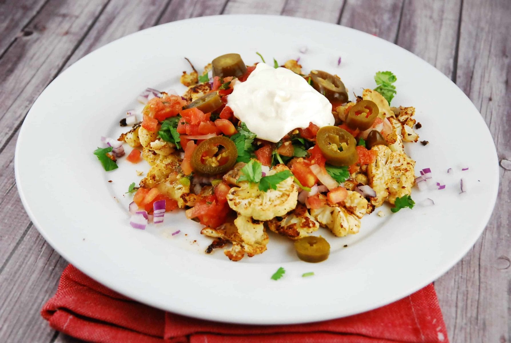 Cauliflower Nachos Recipe LaaLoosh