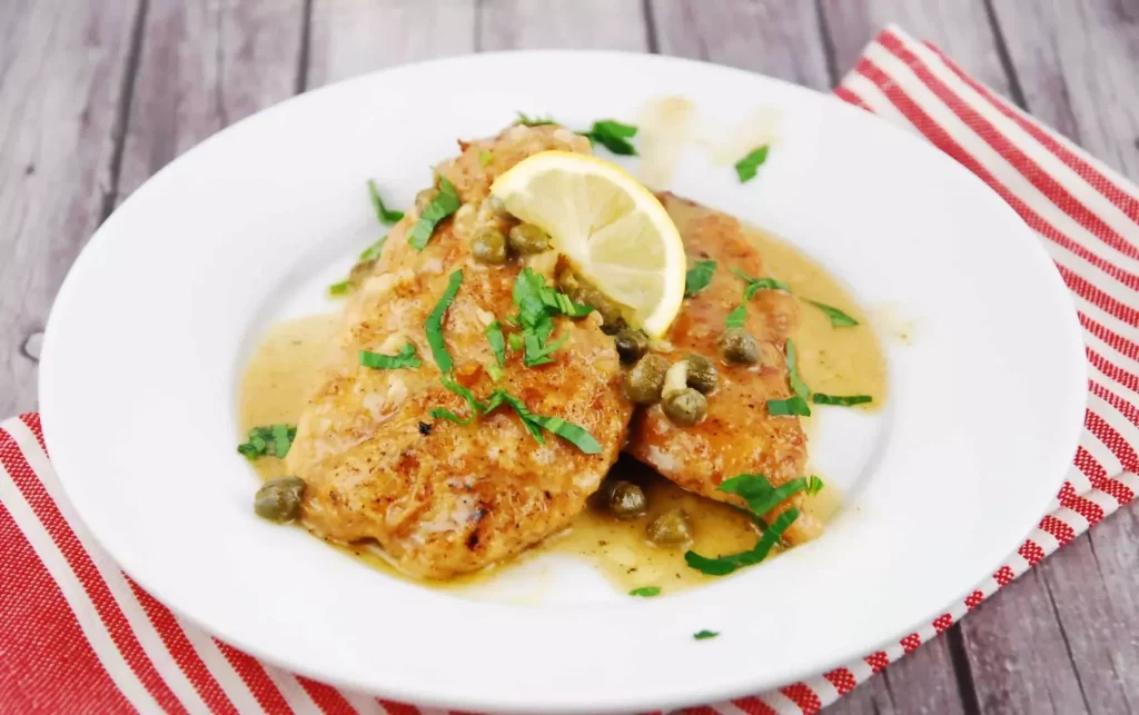 creamy lemon parmesan chicken piccata