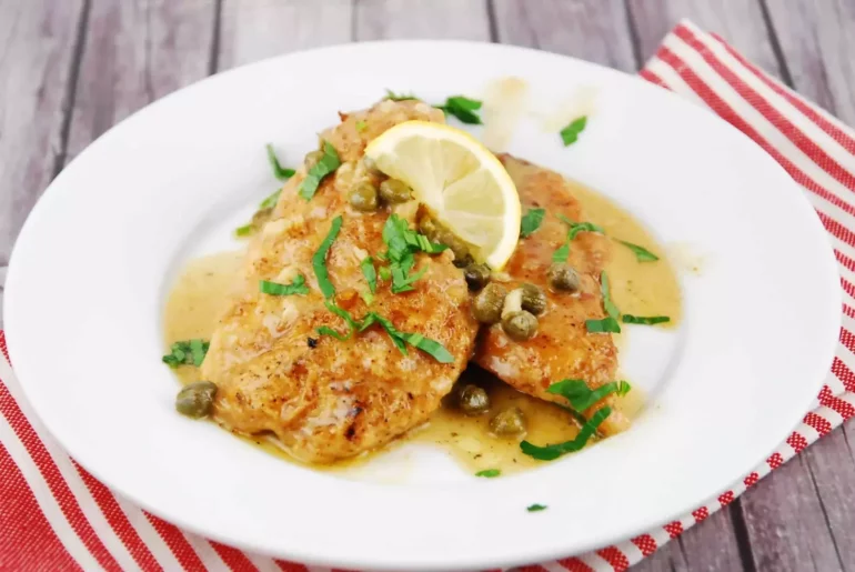 creamy lemon parmesan chicken piccata