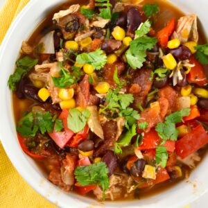 Crock Pot Chicken Taco Chili
