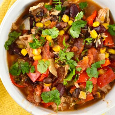 Crock Pot Chicken Taco Chili