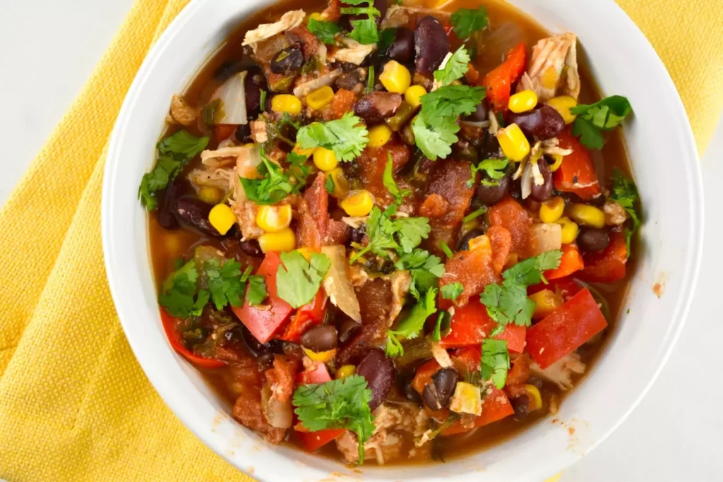 Crock Pot Chicken Taco Chili