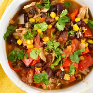 Crock Pot Chicken Taco Chili