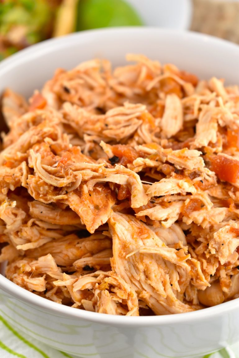 Slow Cooker Shredded Chicken 