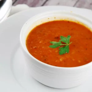 roasted red pepper tomato soup