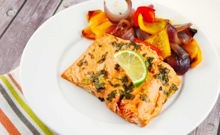 Honey Lime Salmon 