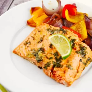 honey lime salmon