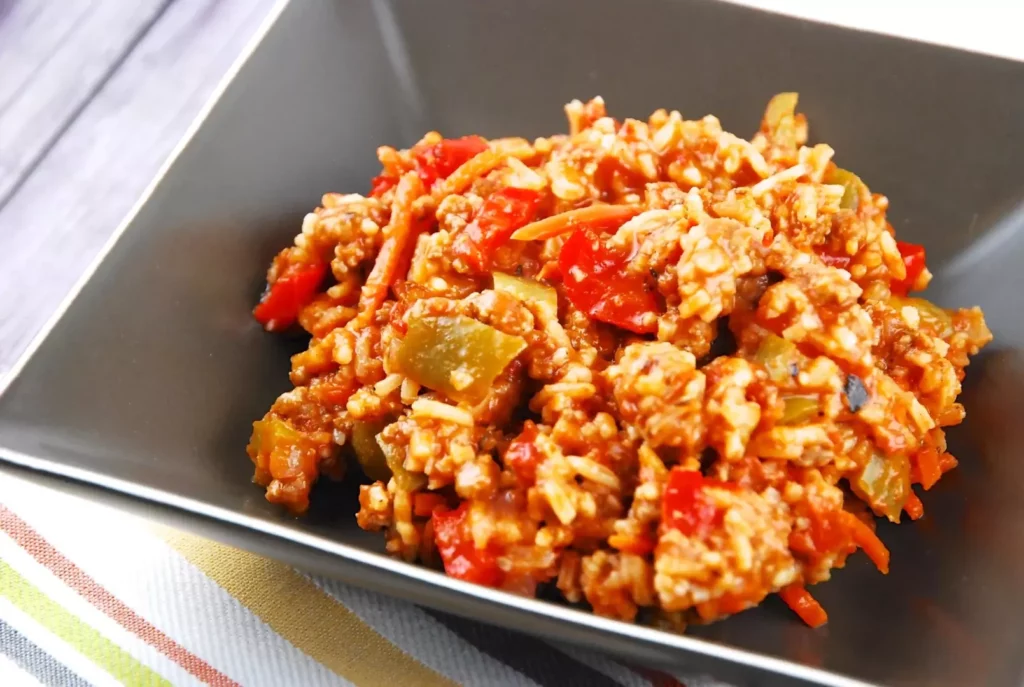 stuffed pepper casserole