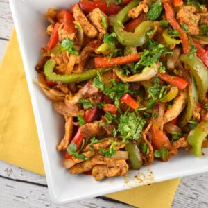 chicken fajita skillet