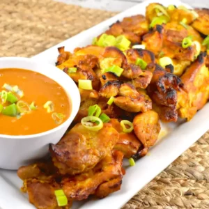 lazy satay chicken