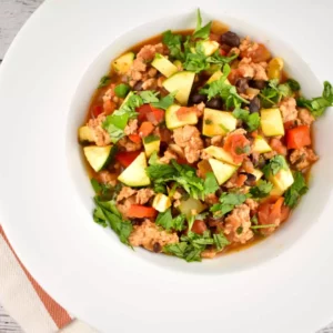 mexican beef and zucchini skillet