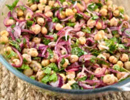 chickpea and sumac salad