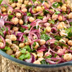 chickpea and sumac salad