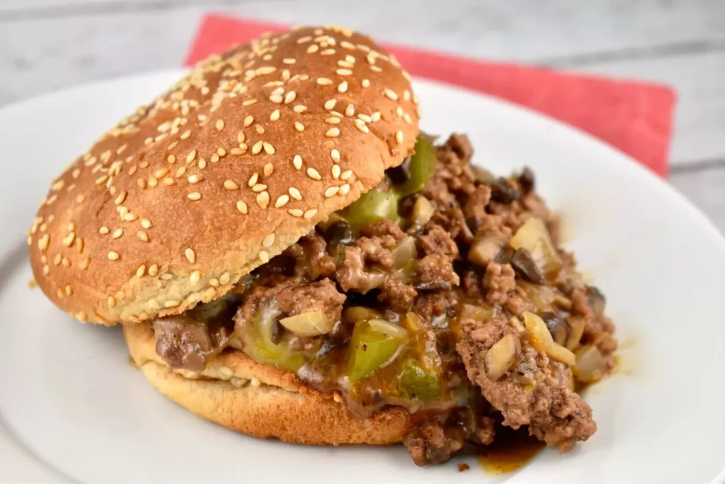 philly cheesesteak sloppy joe