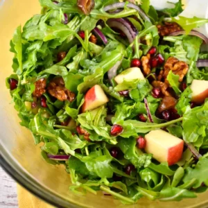 pomegranate apple date salad