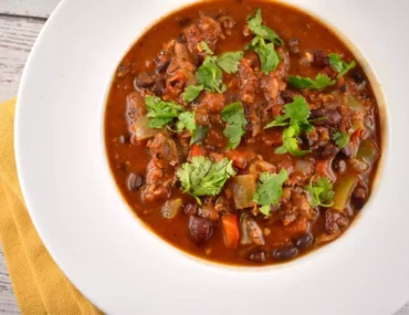 pumpkin chicken chili