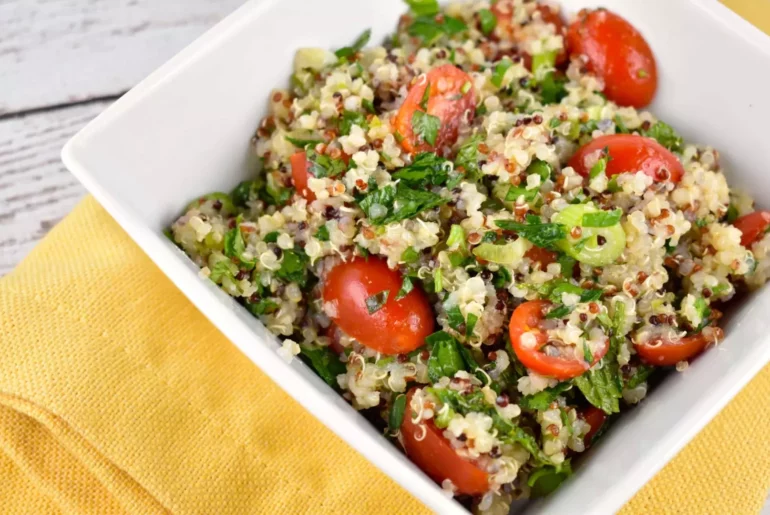 quinoa tabbouleh salad