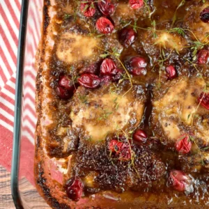 cranberry balsamic chicken