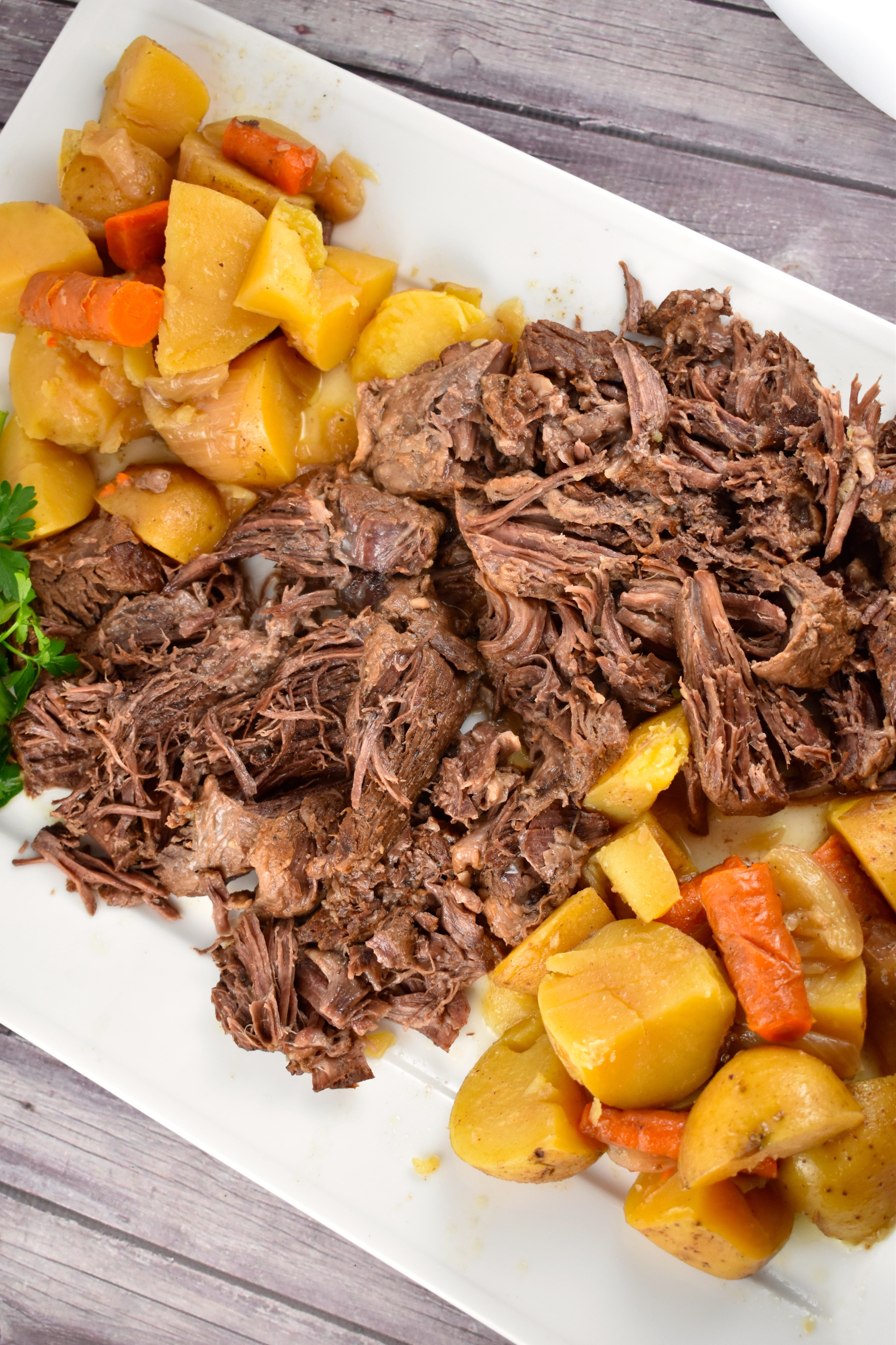 Instant pot Sunday Pot Roast 