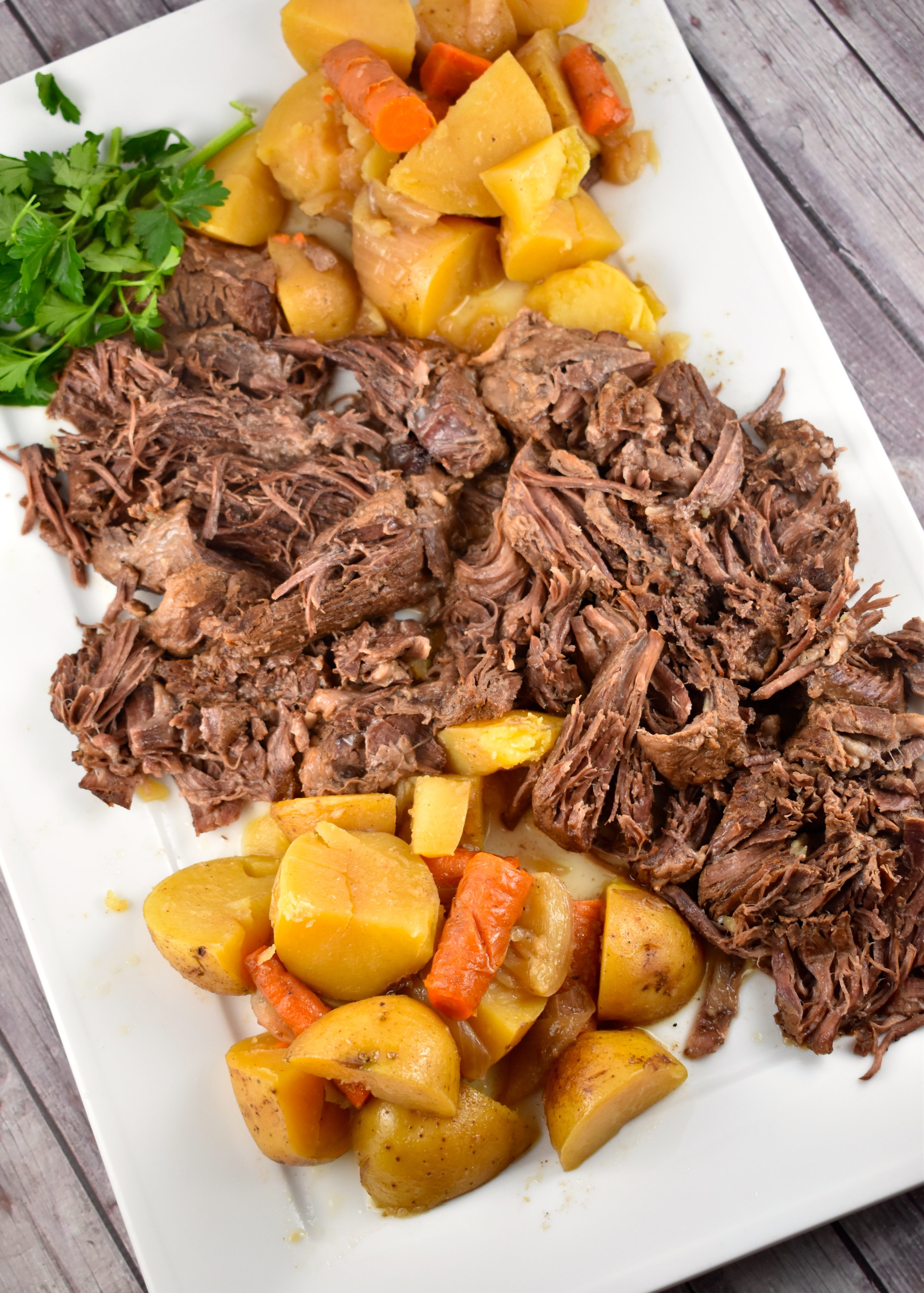 Instant pot Sunday Pot Roast 