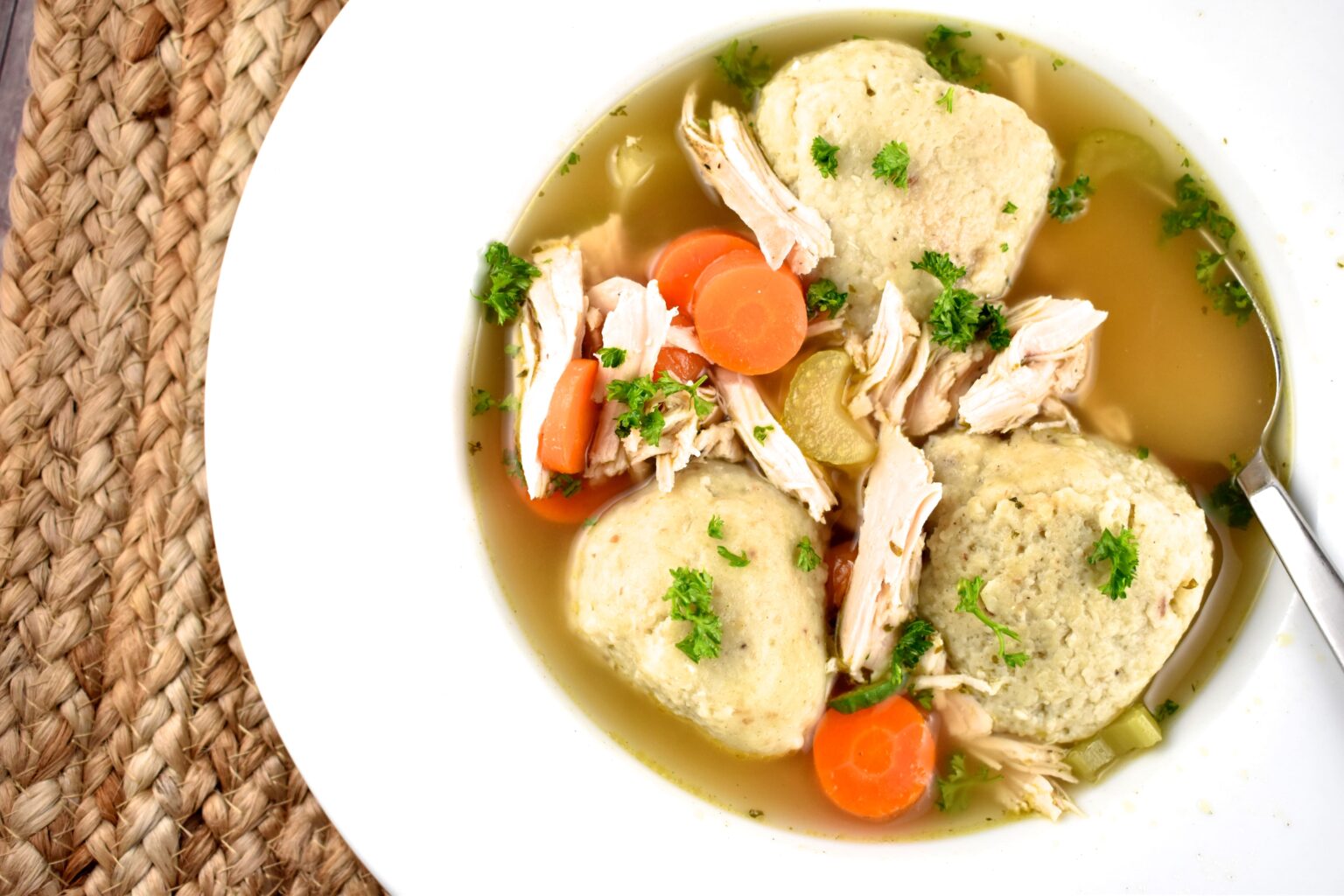 Quick And Easy Matzo Ball Soup Recipe LaaLoosh