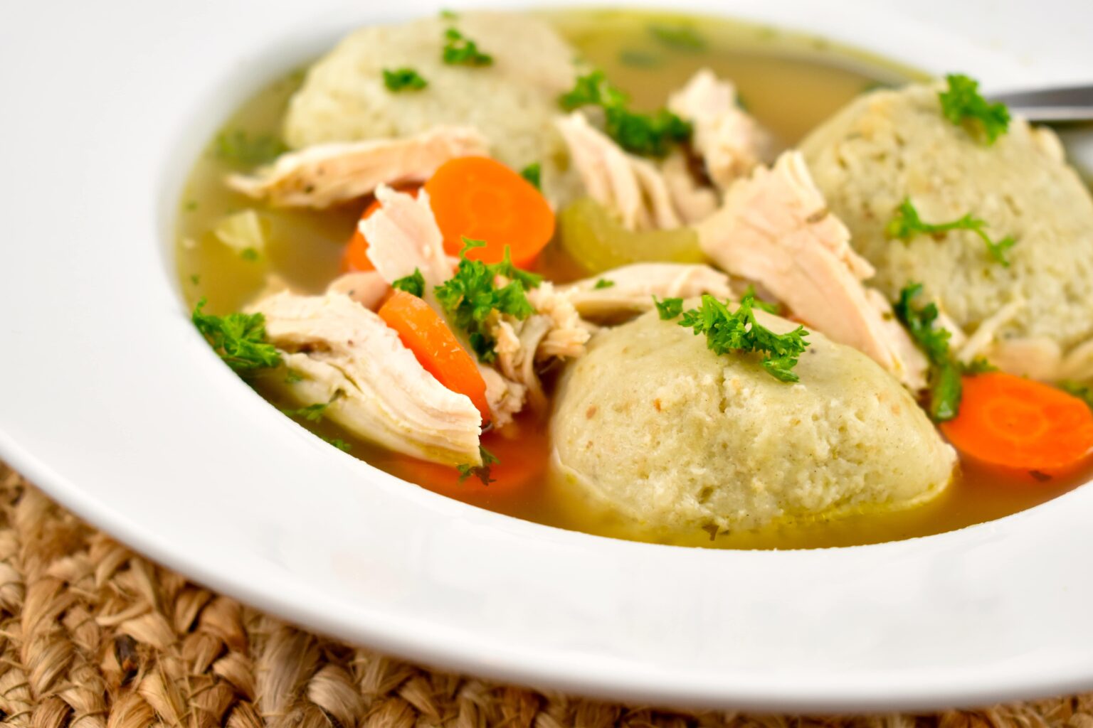 Quick And Easy Matzo Ball Soup Recipe | LaaLoosh