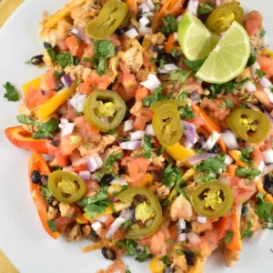 Mini Bell Pepper Nachos