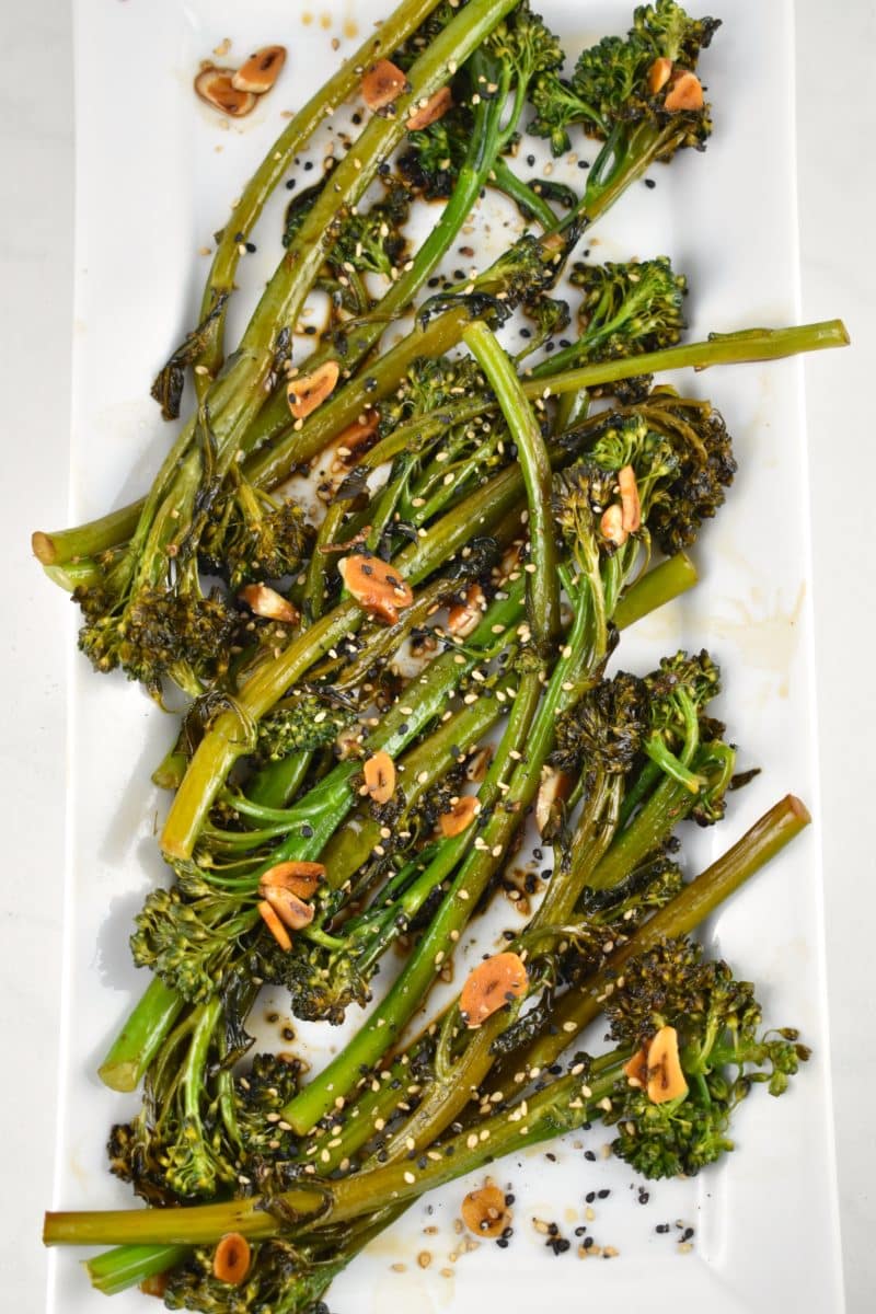 Easy AsianStyle Broccolini Recipe LaaLoosh